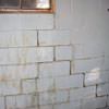 A cracked foundation wall near a window in a Altona home