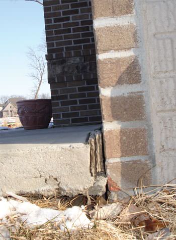street creep symptoms in a driveway in Niverville